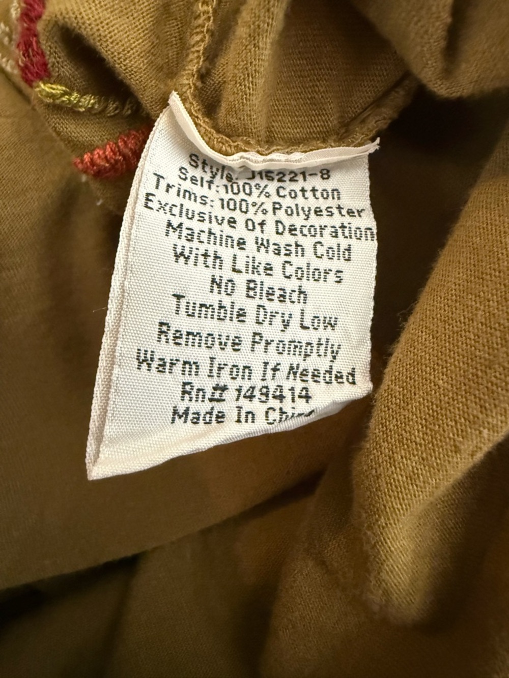RARE Johnny Was Keone Puff Sleeve Tunic - Picture 10 of 12